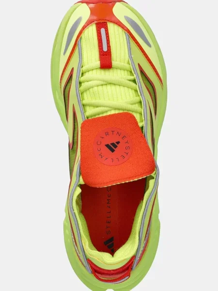 Кроссовки Adidas By Stella Mccartney для бега зеленые