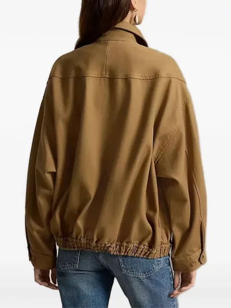 Fleece polo Polo Ralph Lauren μπλε