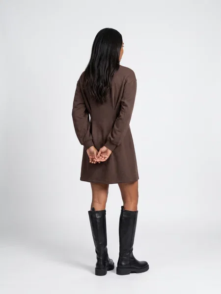 Armani Exchange Rochie maro