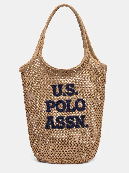 U.S. Polo Assn. torebka tote SOMERSET beżowa