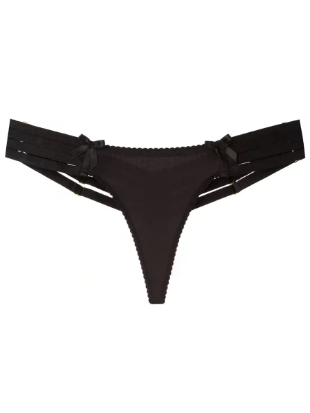 Chiloți tanga Bordelle negru