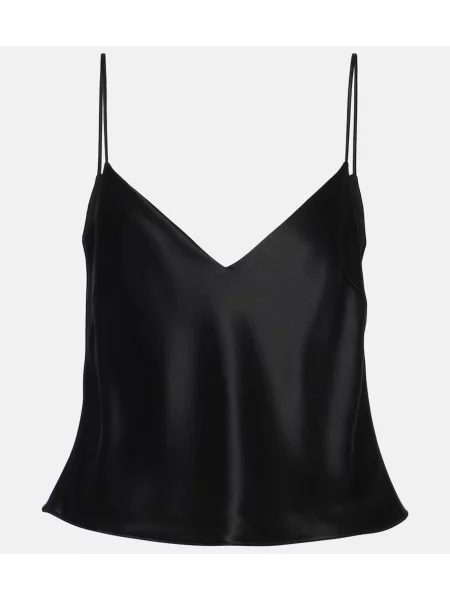 Satenski potkošulja Galvan crna