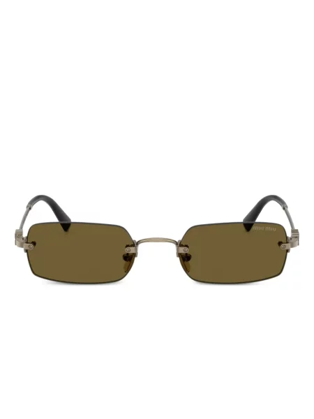 Ochelari de soare Miu Miu Eyewear auriu