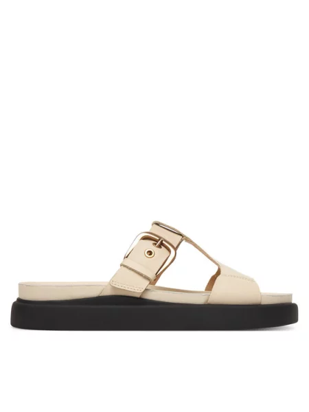 Clarks Чехли Aristella West Екрю