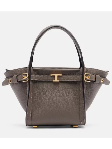 Top Tod's din piele gri