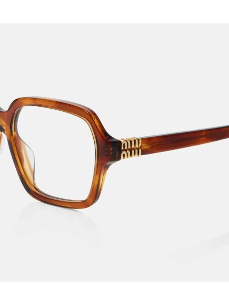 Ochelari de soare Miu Miu maro