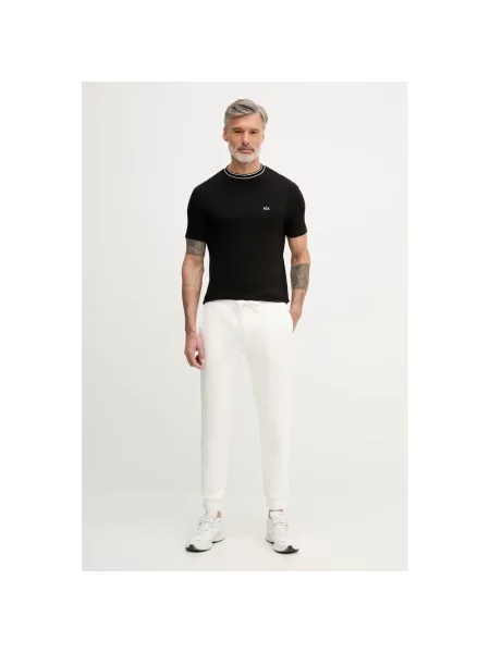 Spodnie dresowe Armani Exchange białe