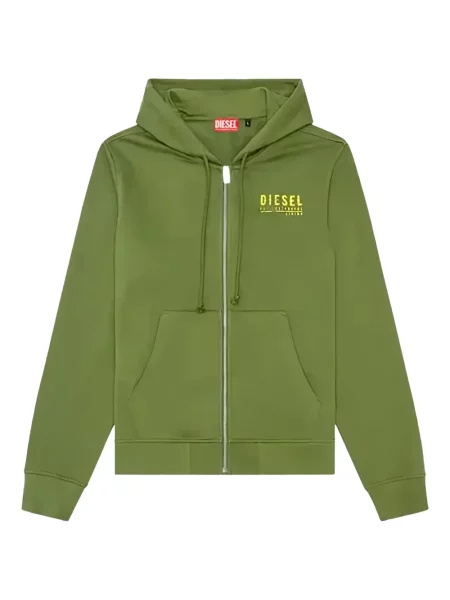 Hanorac cu glugă Diesel verde