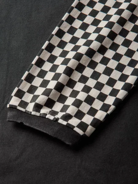 Lung tricou Vans negru