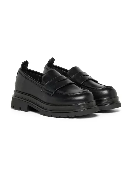 Diesel mocasini pentru copii D-SLAWEU LOAFER negru