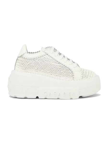 Sneakersy Casadei skórzane białe