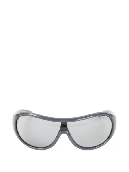 Ochelari de soare Miu Miu Eyewear cu autograf gri