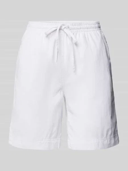 Bermudy z elastycznym pasem Soyaconcept białe