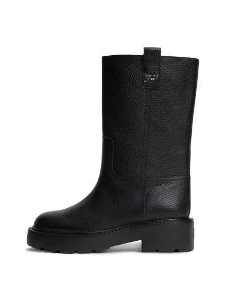 Tommy Jeans Cizme TUBULAR' negru
