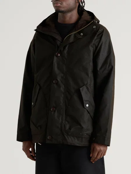 Parka Barbour brązowa
