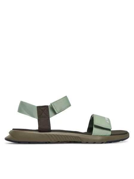 Сандалии Adidas зеленые