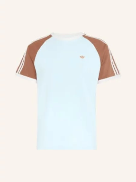 Adidas Originals Tričko Cali tmavě modrá / hnědá bílá