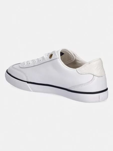Tommy Hilfiger TH CHIC LOW PROFILE VULC tenisówki skórzane białe