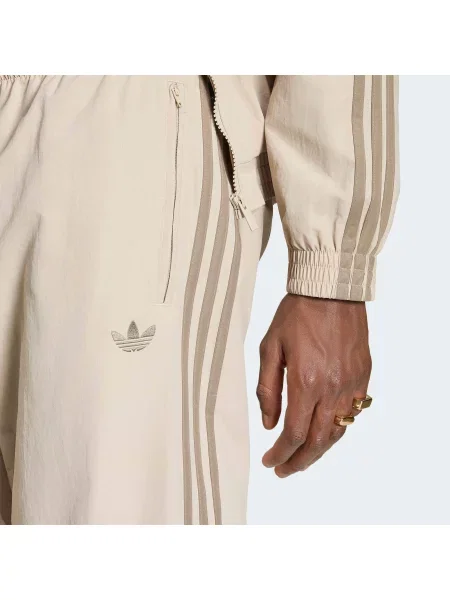 ADIDAS ORIGINALS Nohavice Firebird / tmavobéžová béžová
