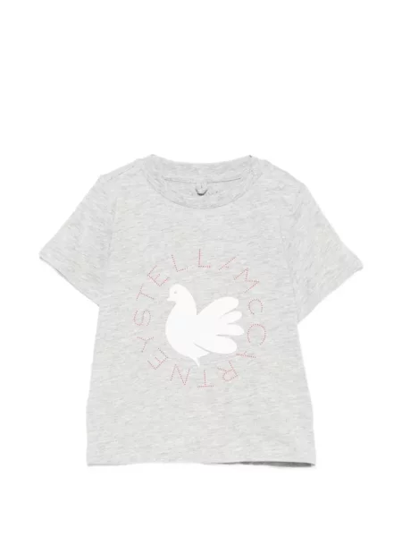Koszulka dziecięca Stella Mccartney szara