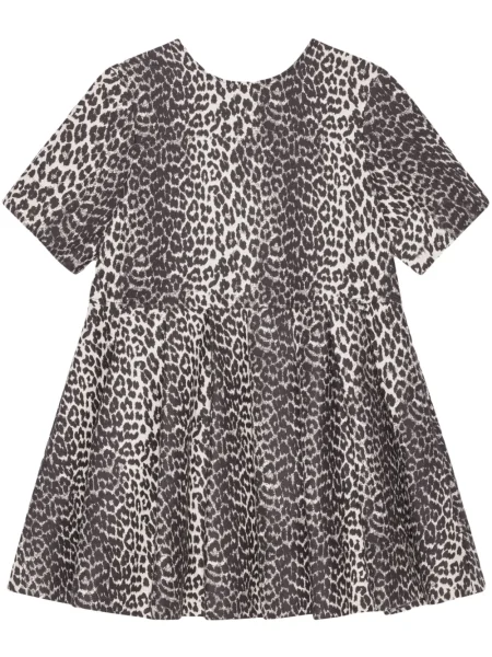 Rochie Ganni cu imagine cu model leopard