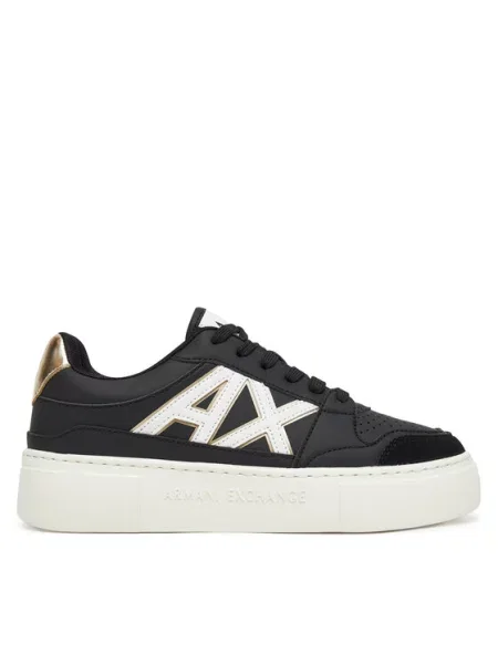 Sneakersy Armani Exchange czarne