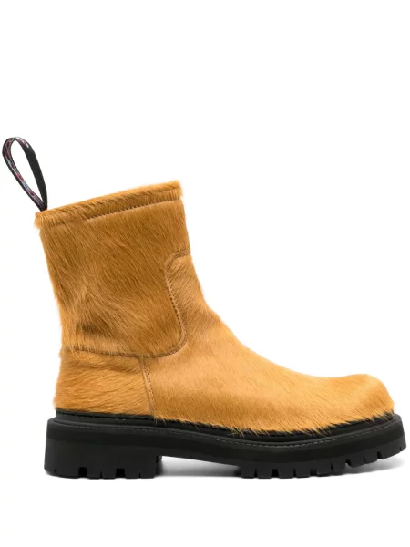 Buty do kostki Camperlab o krotszym kroju brązowe