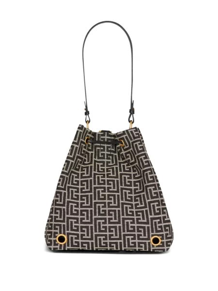 Rucsac Balmain din jacard negru