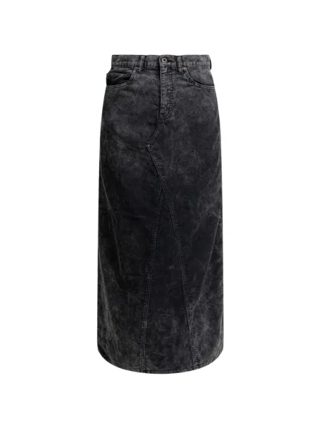 Spódnica midi Kapital czarna