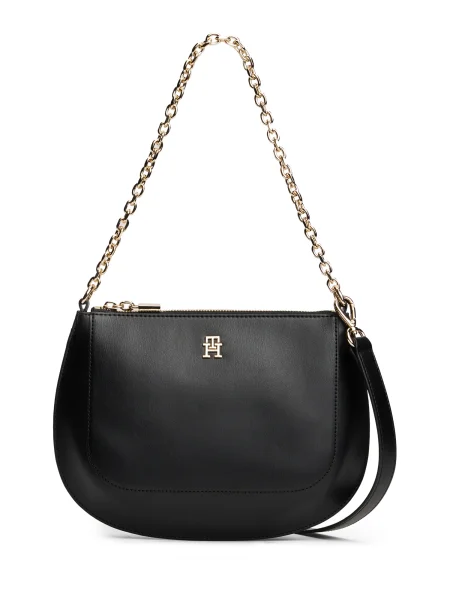 TOMMY HILFIGER Geantă de umăr negru