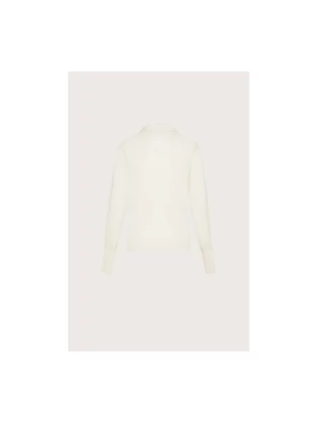 Sweter Seventy z długim rękawem biały