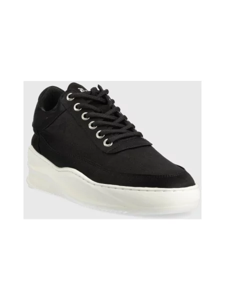 Satynowe sneakersy Filling Pieces czarne