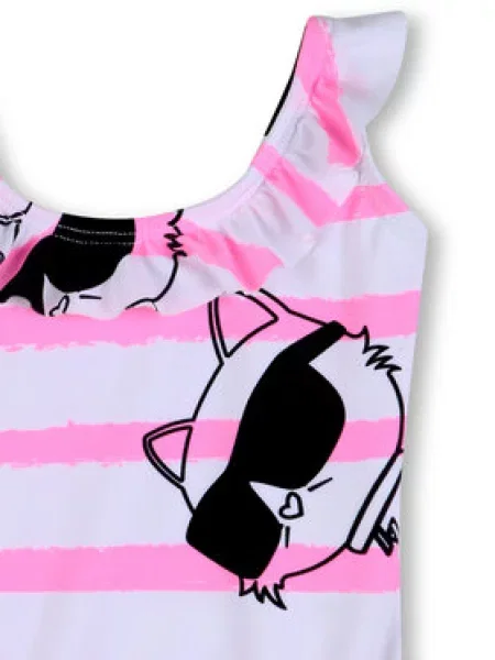 Karl Lagerfeld Kids Női fürdőruha M rózsaszín