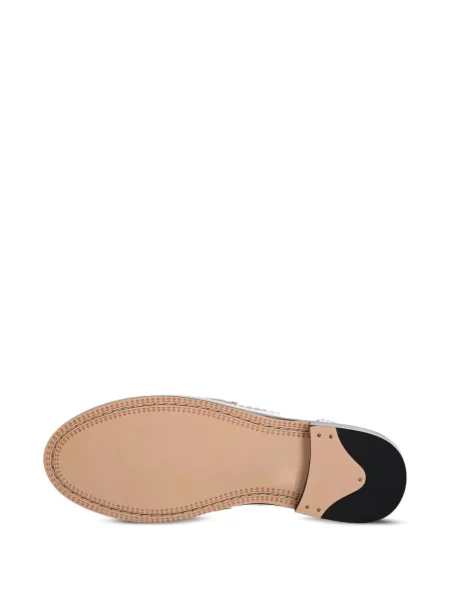 Pantofi loafer Clarks Originals argintiu