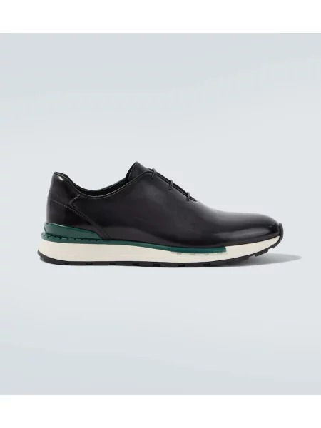 Sneakerși Berluti din piele negru