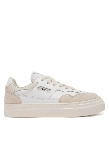 Кроссовки S.w.c Stepney Workers Club с жемчугом белые