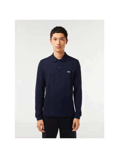 Lacoste Polo majica Mornarsko Regular Fit modra