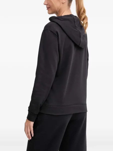 Hanorac cu glugă Under Armour cu autograf negru