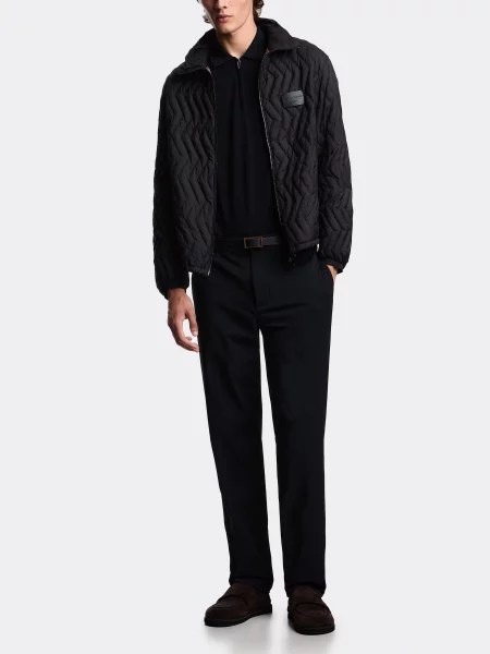 Поло Emporio Armani черное