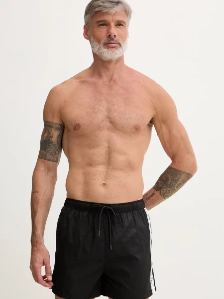 Karl Lagerfeld pantaloni scurți de baie pentru bărbați negru