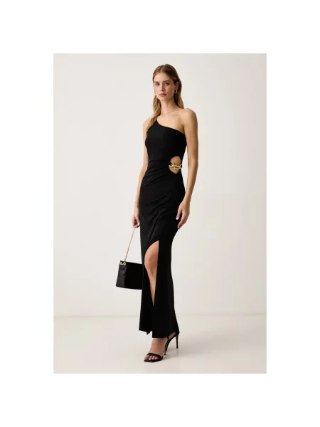 Sukienka maxi Guess czarna