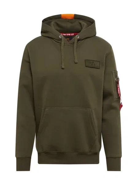 Geacă Alpha Industries cu dungi roșu