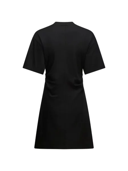 Rochie din denim Karl Lagerfeld Jeans negru