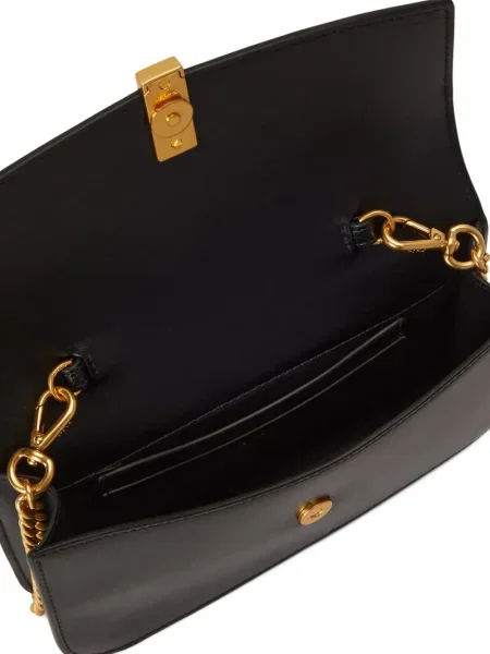 Cu centură chiloți Polo Ralph Lauren cu cataramă din piele de căprioară negru