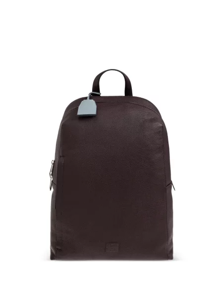 Bőr hátizsák Paul Smith piros
