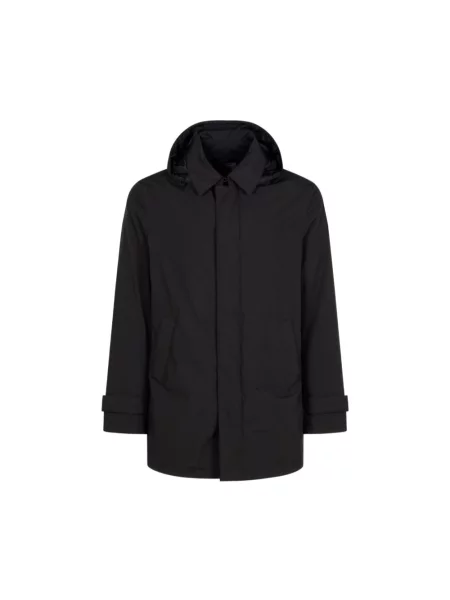 Parka Herno wodoszczelna czarna