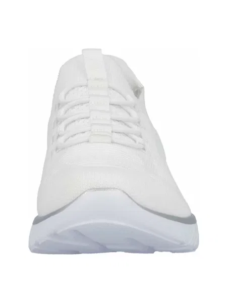 Lniane sneakersy Rieker białe