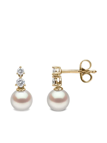 Diamant cercei Yoko London galben