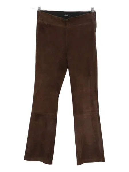 Pantaloni Arma din piele de căprioară maro