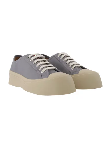 Sneakersy Marni skórzane szare